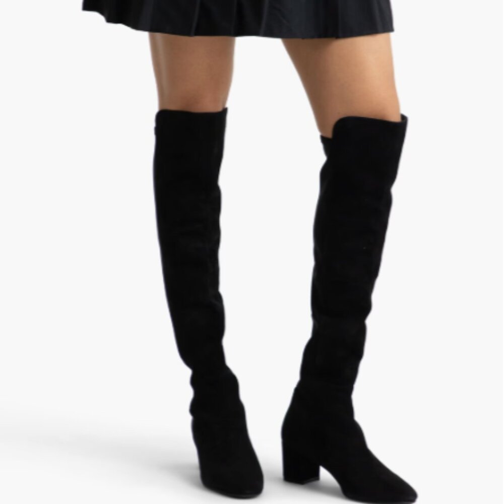 NEW with original box  Stuart Weitzman Over The Knee Suede Boots